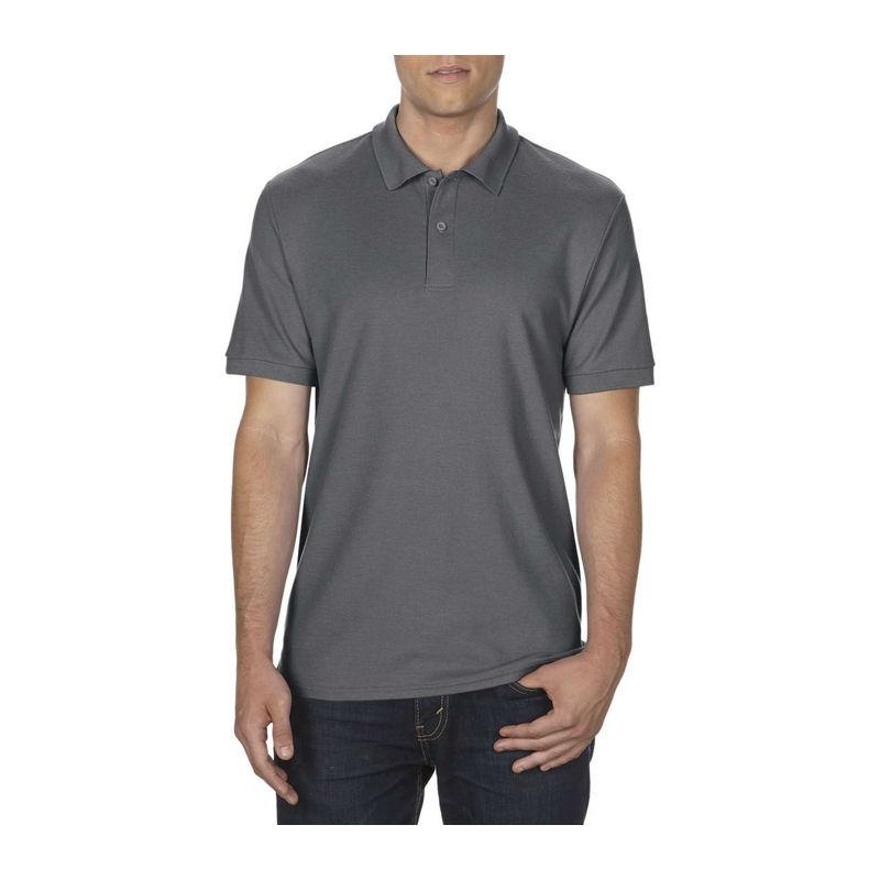 Tricou polo pentru bărbați Gildan DryBlend® Gri XL