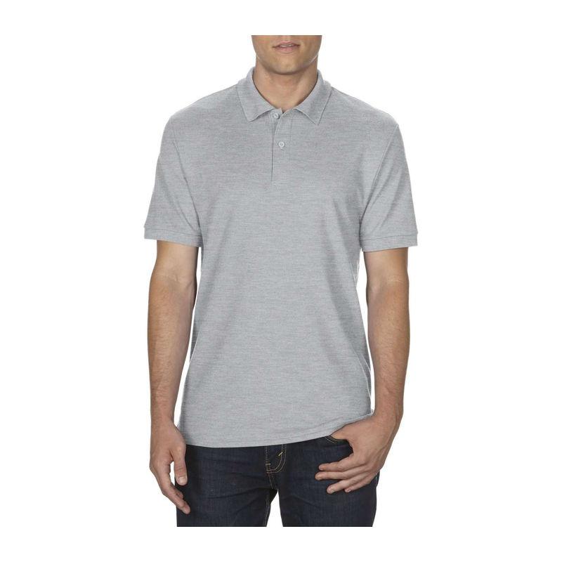 Tricou polo pentru bărbați Gildan DryBlend® Gri