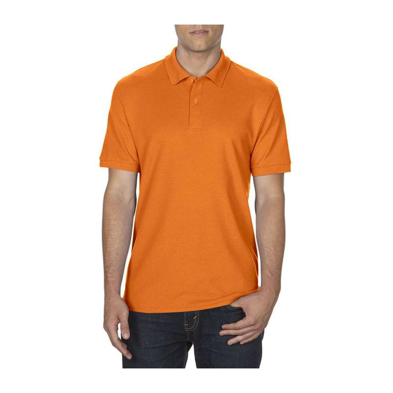 Tricou polo pentru bărbați Gildan DryBlend® Portocaliu XL