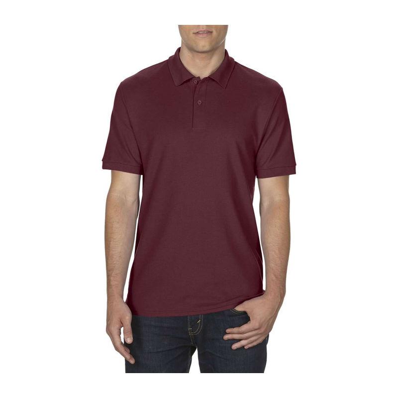 Tricou polo pentru bărbați Gildan DryBlend® Rosu S