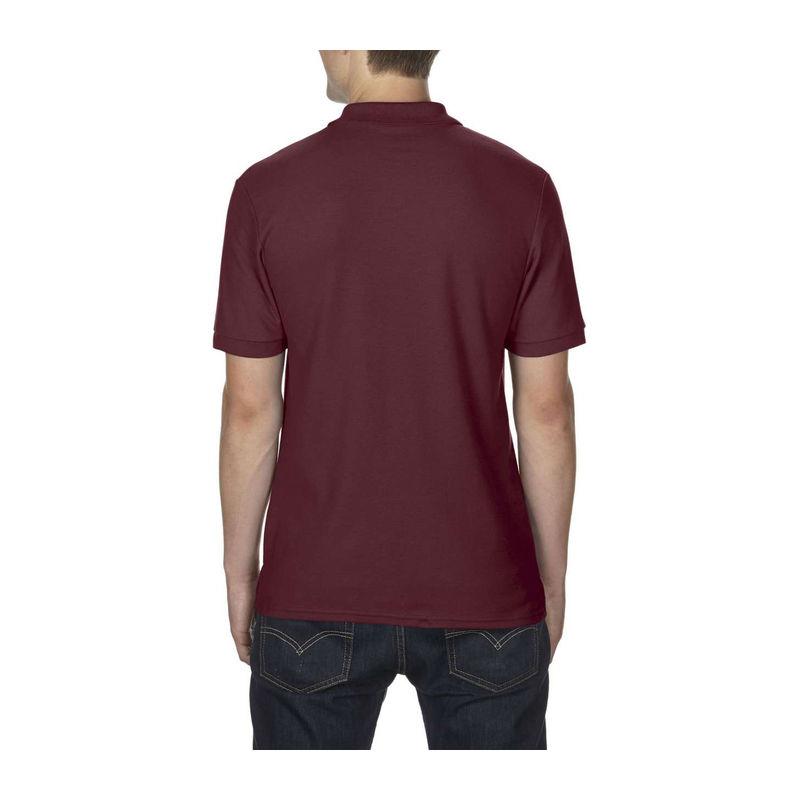 Tricou polo pentru bărbați Gildan DryBlend® Rosu 3XL