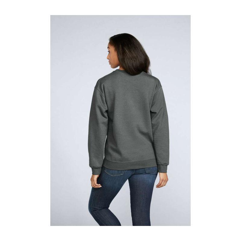 Bluză cu guler rotund unisex Gildan Softstyle® Midweight Gri S