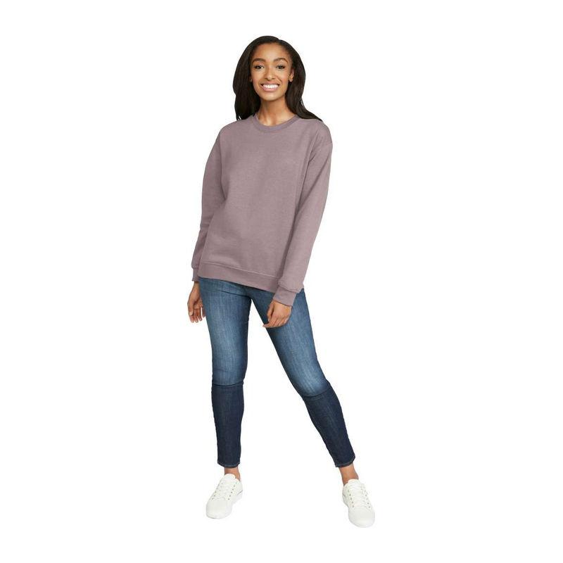 Bluză cu guler rotund unisex Gildan Softstyle® Midweight Paragon