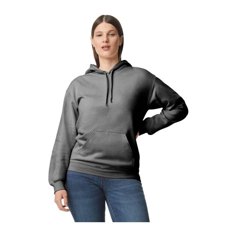 Hanorac unisex Softstyle® Gildan Midweight Gri