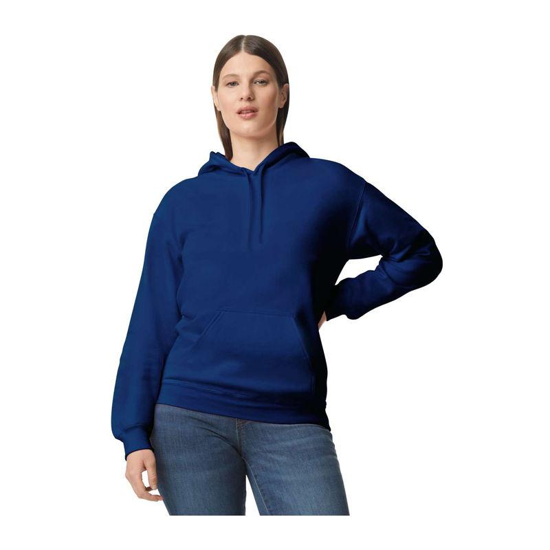 Hanorac unisex Softstyle® Gildan Midweight Navy Blue