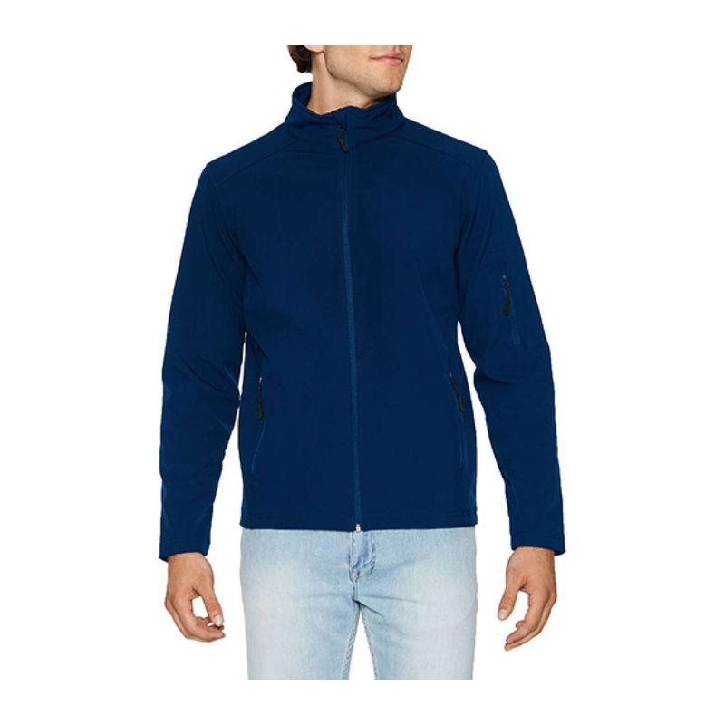 Jachetă softshel unisex Gildan Hammer Navy XL
