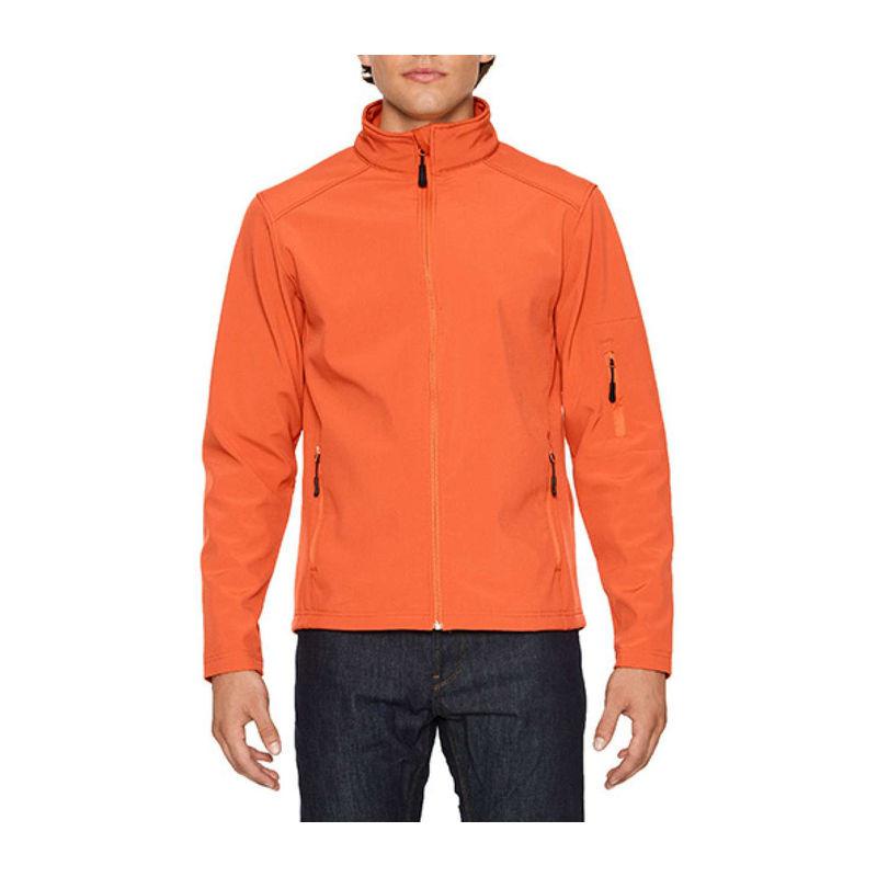 Jachetă softshel unisex Gildan Hammer Portocaliu XL