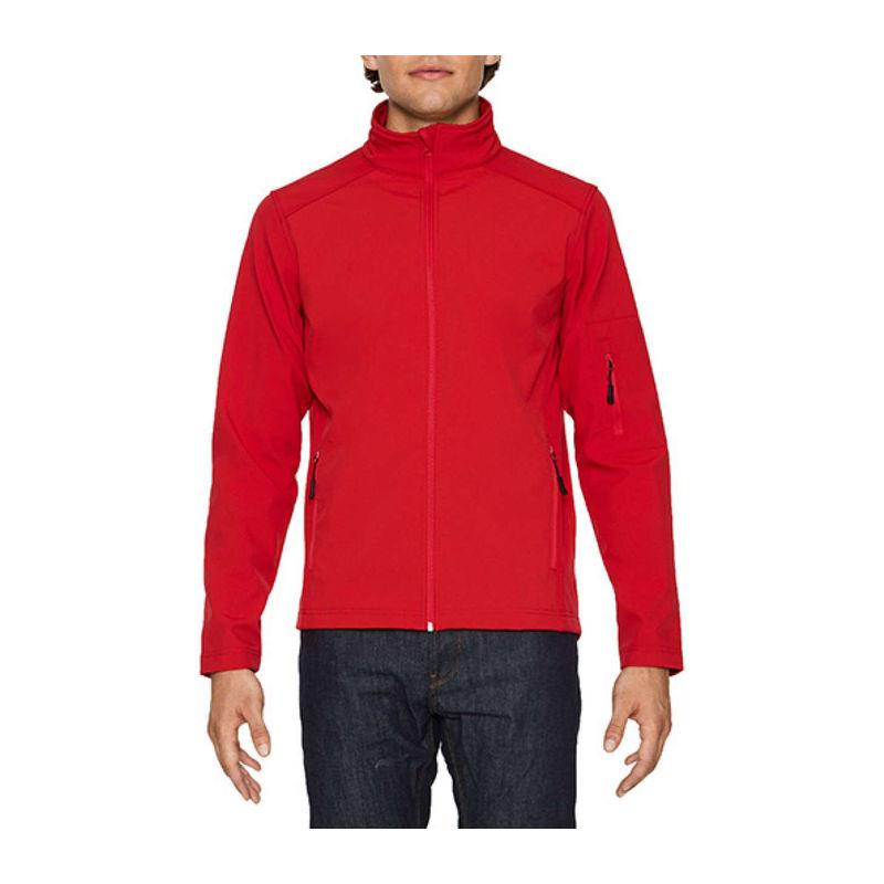 Jachetă softshel unisex Gildan Hammer Rosu XL