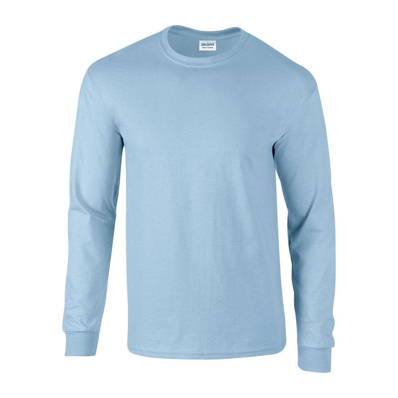 Tricou cu mânecă lungă pentru bărbați Gildan Ultra Cotton™ Light Blue M
