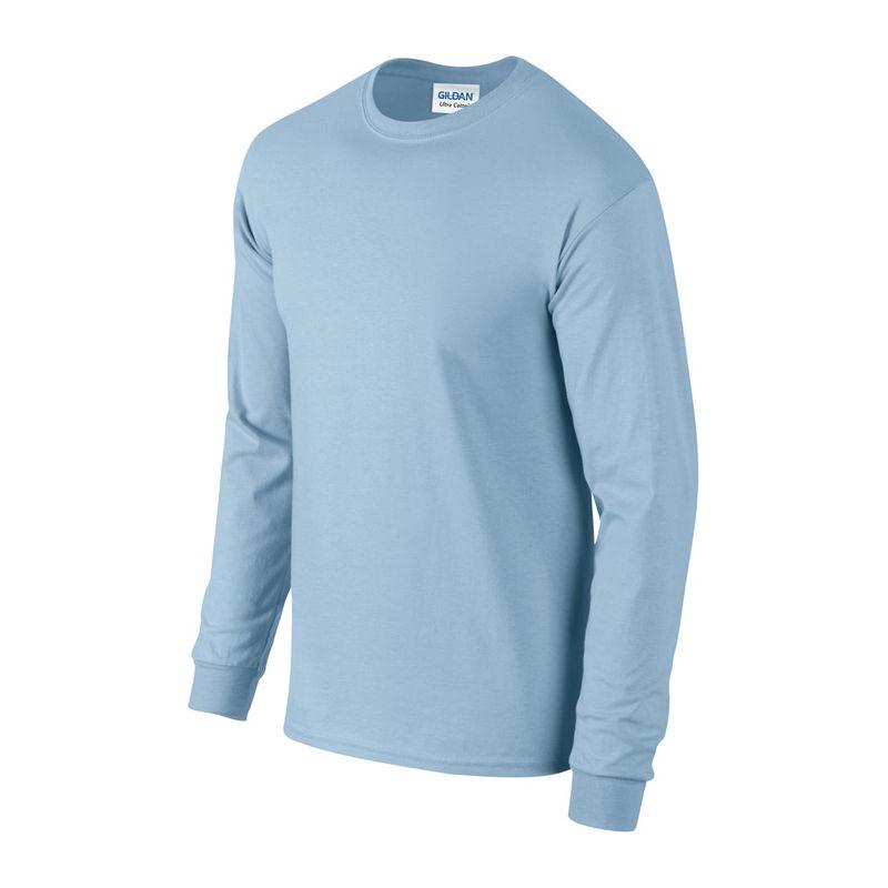 Tricou cu mânecă lungă pentru bărbați Gildan Ultra Cotton™ Light Blue M
