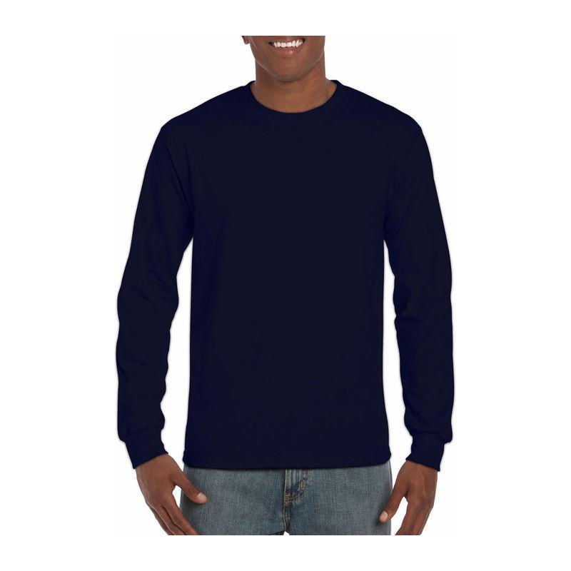 Tricou cu mânecă lungă pentru bărbați Gildan Ultra Cotton™ Navy XL