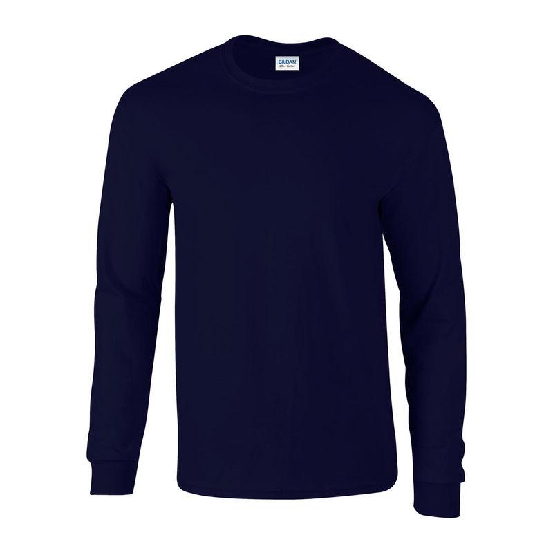 Tricou cu mânecă lungă pentru bărbați Gildan Ultra Cotton™ Navy L