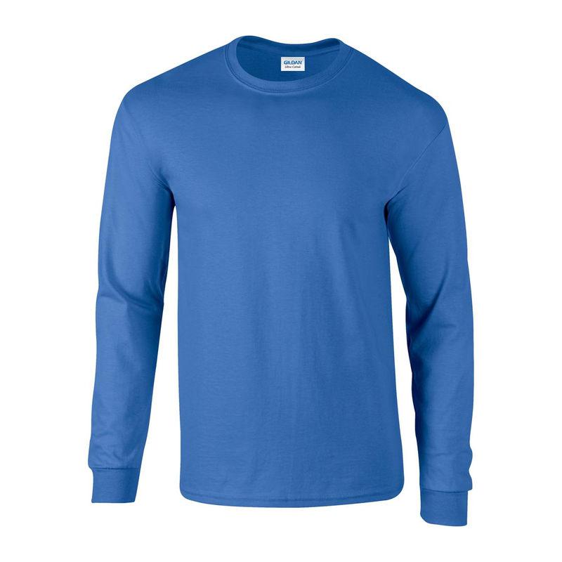 Tricou cu mânecă lungă pentru bărbați Gildan Ultra Cotton™ Royal 4XL