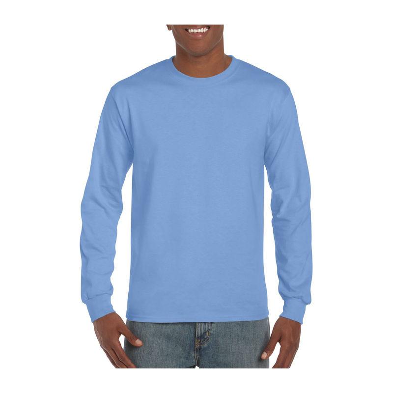 Tricou cu mânecă lungă pentru bărbați Gildan Ultra Cotton™ Carolina Blue XXL