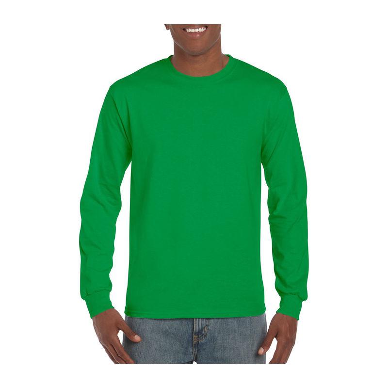 Tricou cu mânecă lungă pentru bărbați Gildan Ultra Cotton™ Verde S