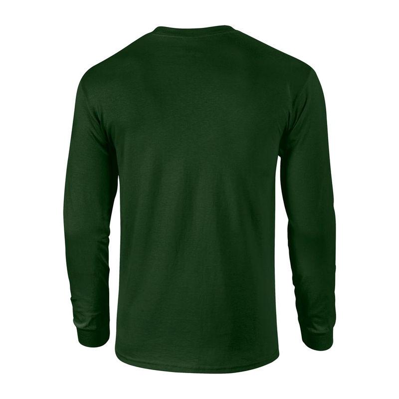 Tricou cu mânecă lungă pentru bărbați Gildan Ultra Cotton™ Verde 3XL