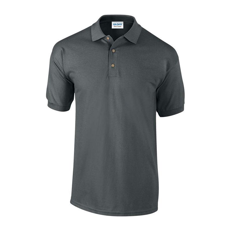 Tricou polo pentru bărbați Gildan Ultra Cotton™ Gri S