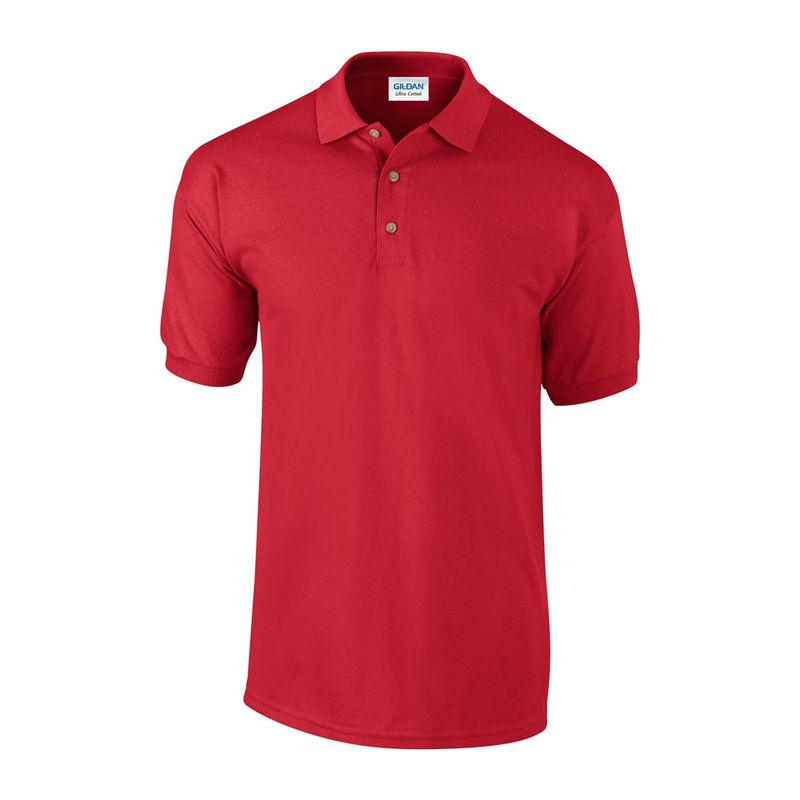 Tricou polo pentru bărbați Gildan Ultra Cotton™ Rosu S