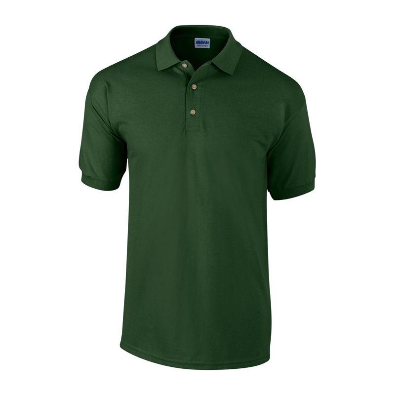 Tricou polo pentru bărbați Gildan Ultra Cotton™ Verde M