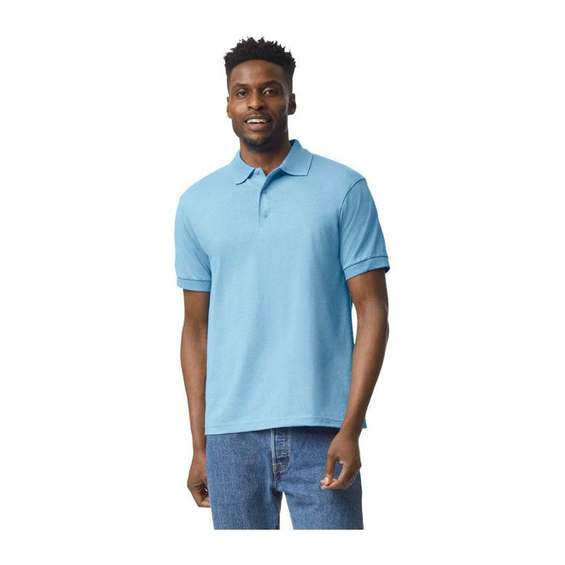 Tricou polo jersey pentru bărbați DryBlend® Light Blue