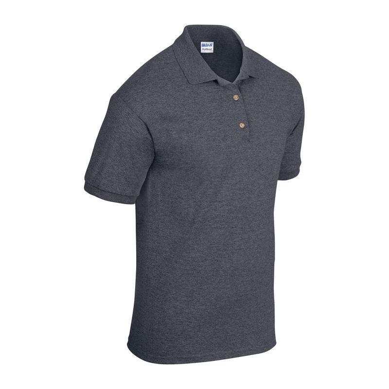 Tricou polo jersey pentru bărbați DryBlend® Gri S