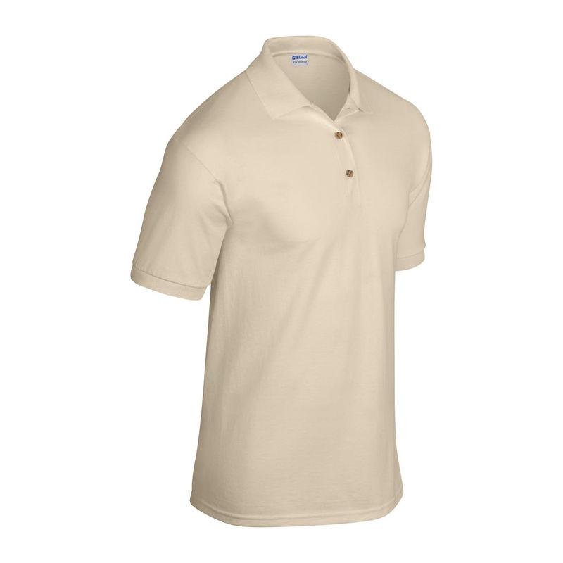 Tricou polo jersey pentru bărbați DryBlend® Maro 3XL