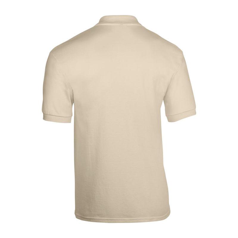 Tricou polo jersey pentru bărbați DryBlend® Maro 3XL