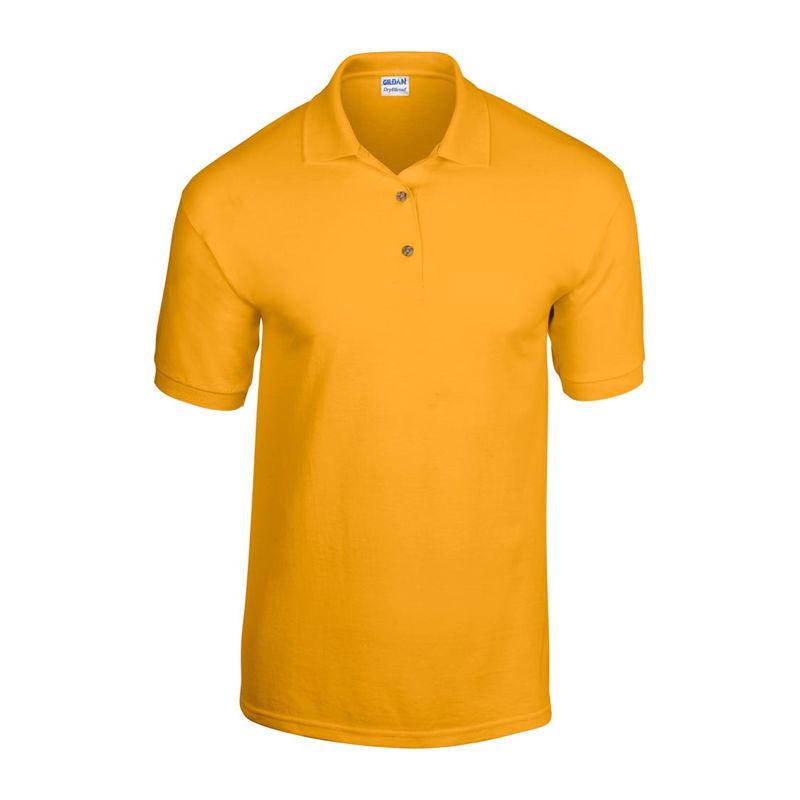 Tricou polo jersey pentru bărbați DryBlend® Portocaliu L