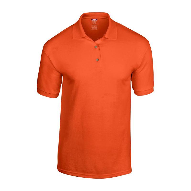Tricou polo jersey pentru bărbați DryBlend® Portocaliu 3XL
