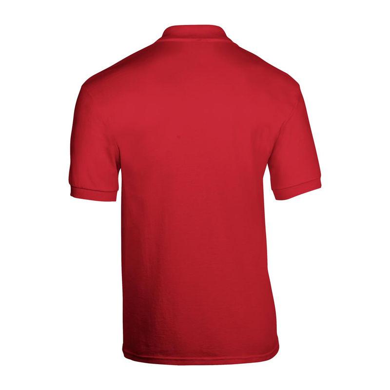 Tricou polo jersey pentru bărbați DryBlend® Rosu 3XL