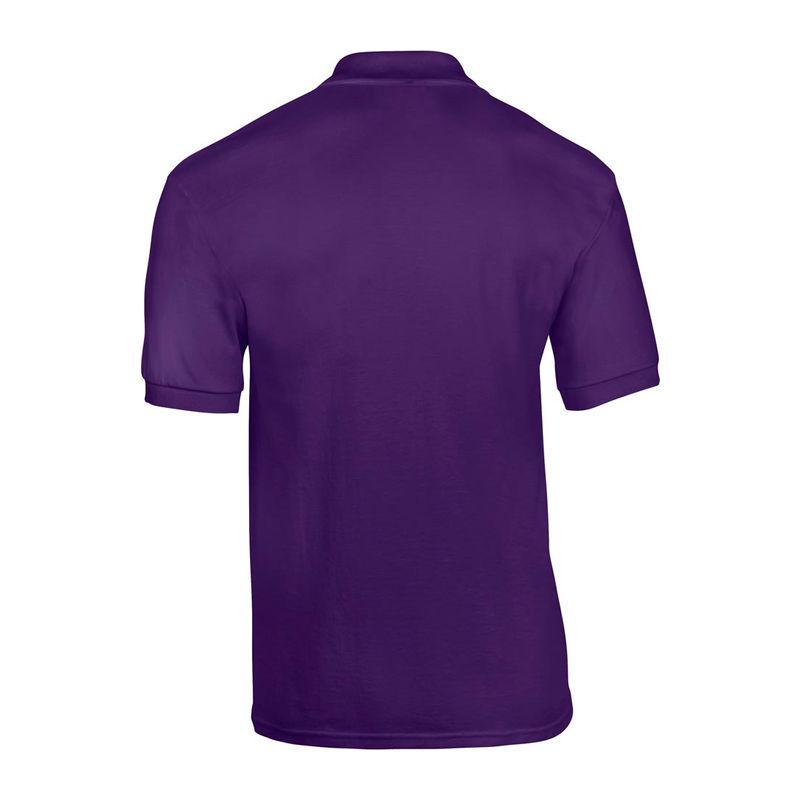 Tricou polo jersey pentru bărbați DryBlend® Mov 3XL