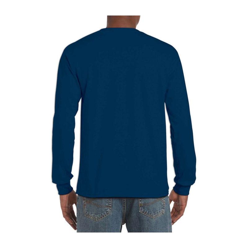 Tricou cu mănecă lungă pentru bărbați Gildan Hammer Sport Dark Navy XL