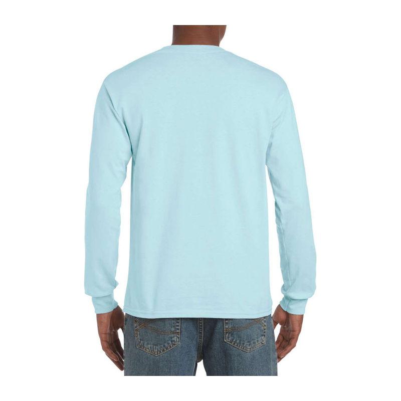 Tricou cu mănecă lungă pentru bărbați Gildan Hammer Chambray S