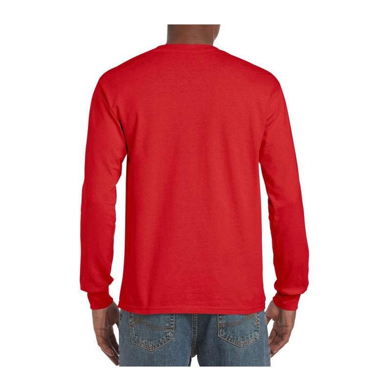 Tricou cu mănecă lungă pentru bărbați Gildan Hammer Sport Scarlet Red XL