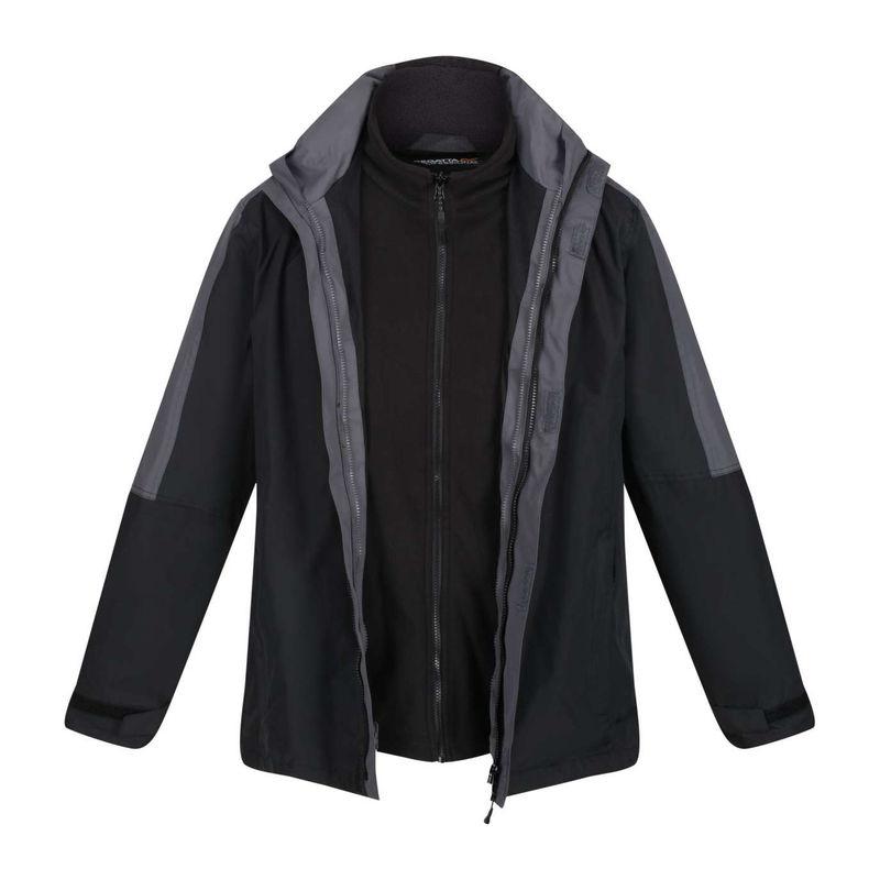 Jachetă impermeabilă 3-in-1 pentru bărbați Defender III Negru XXL