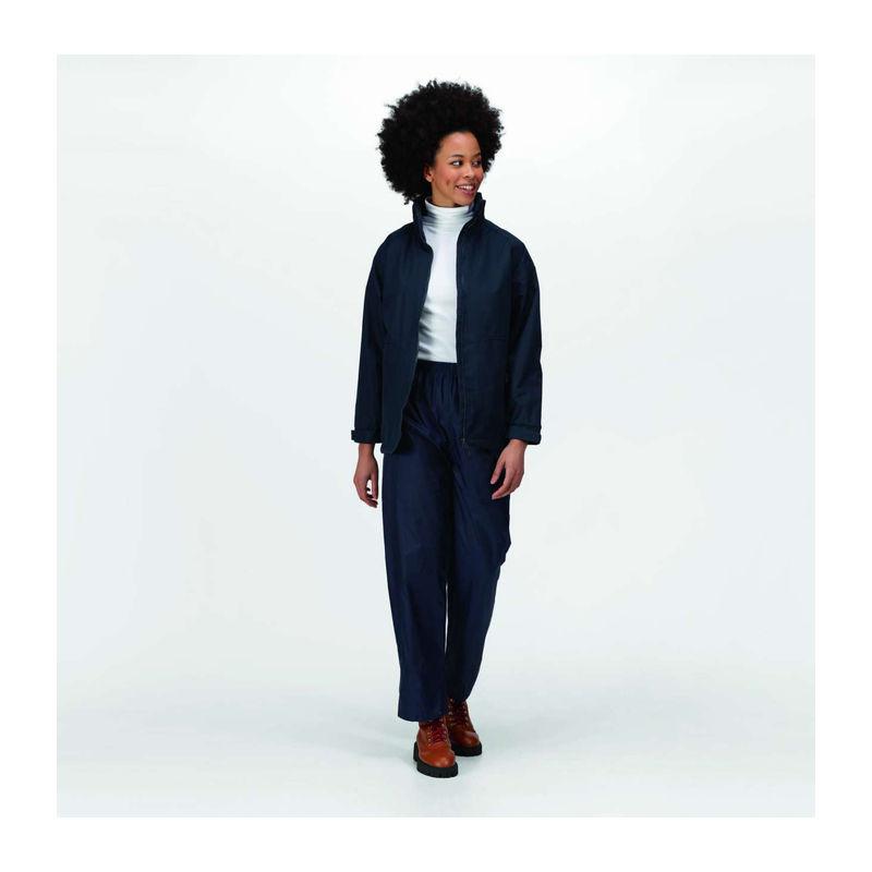 Jachetă căptușită cu fleece pentru femei Hudson Navy Blue L