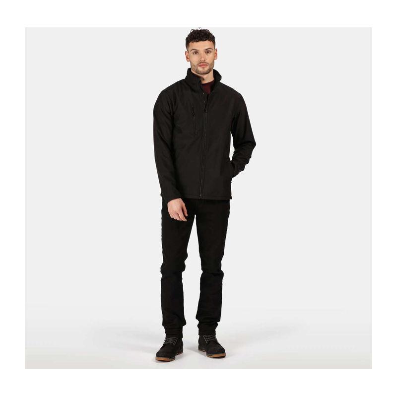 Jachetă softshell 3 straturi pentru bărbați Ablaze Negru L