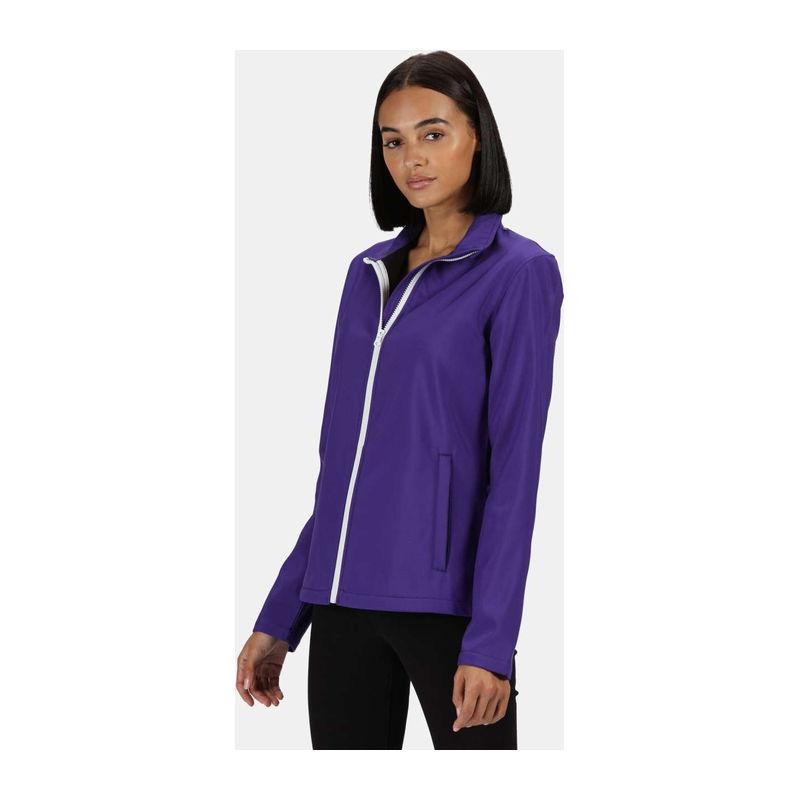 Jachetă softshell pentru femei Ablaze Vibrant Purple/Black L