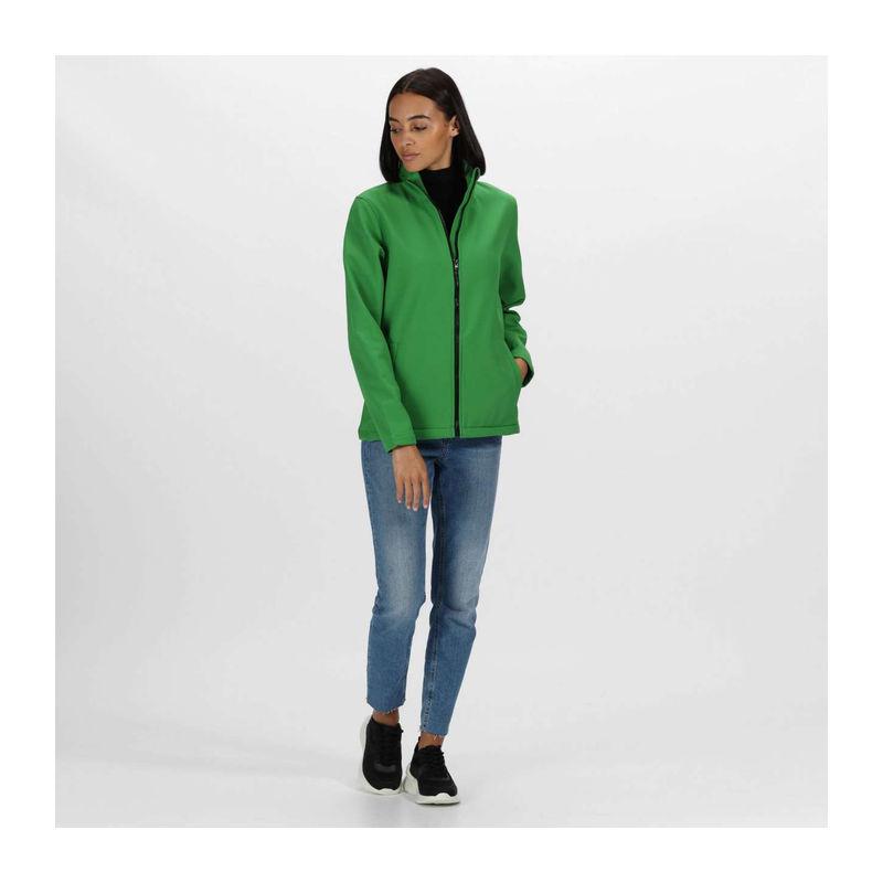 Jachetă softshell pentru femei Ablaze Extreme Green/Black XXL