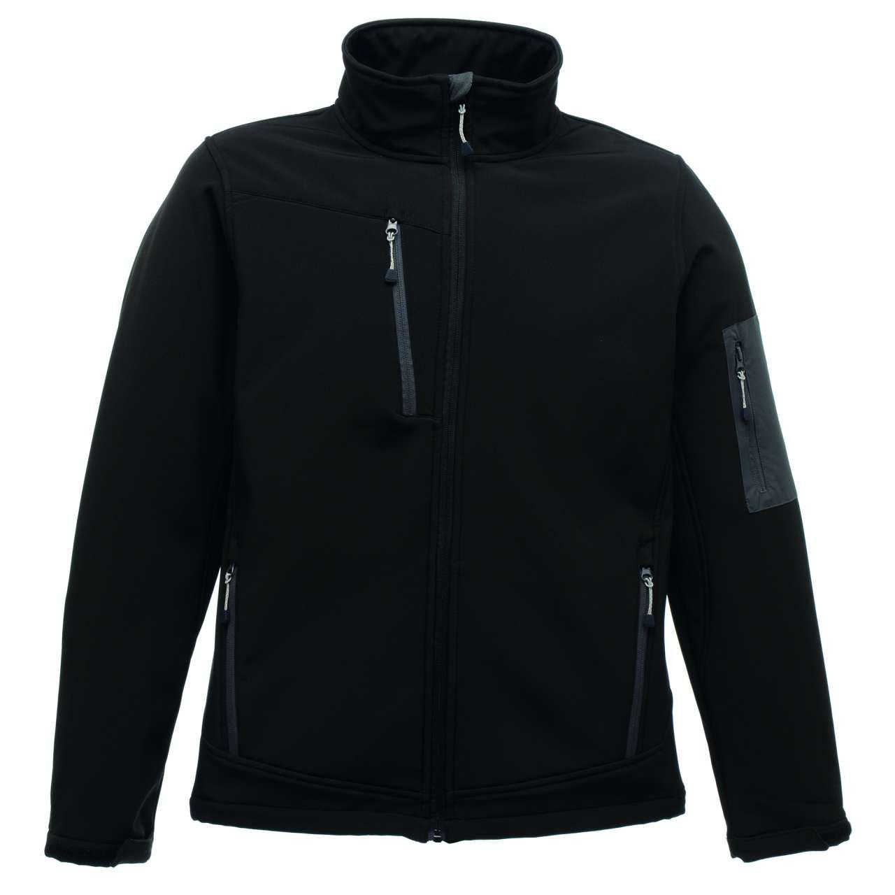 Jachetă softshell pentru bărbați, membrană cu 3 straturi, Arcola Negru XL
