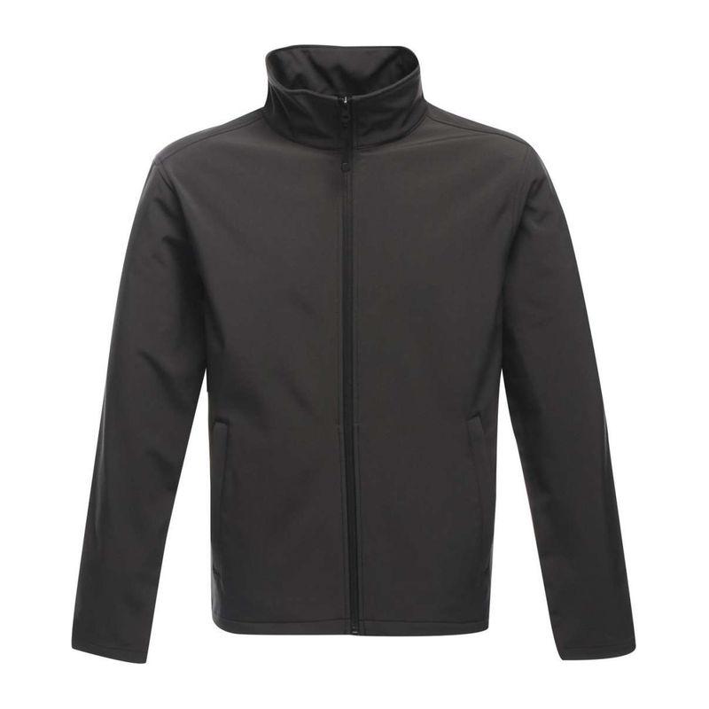 Jachetă softshell ușoară unisex Classic Seal Grey/Black S