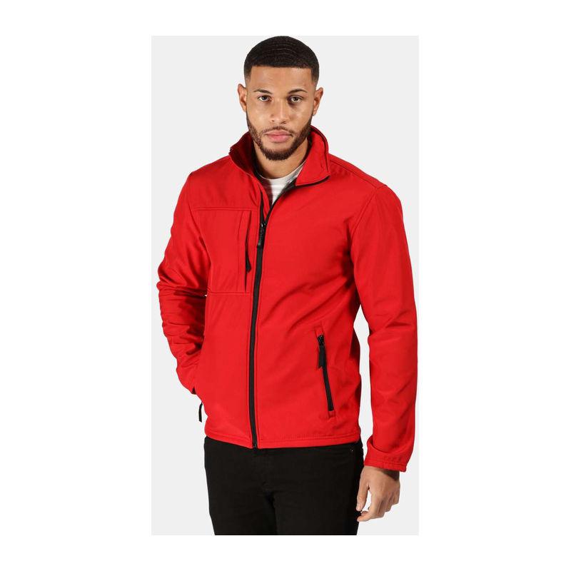 Jachetă pentru femei, membrană cu 3 straturi, Octagon II Classic Red/Black XL