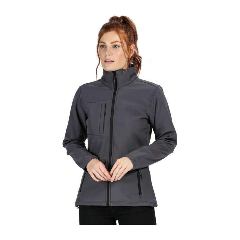 Jachetă pentru femei Octagon II Seal Grey/Black M