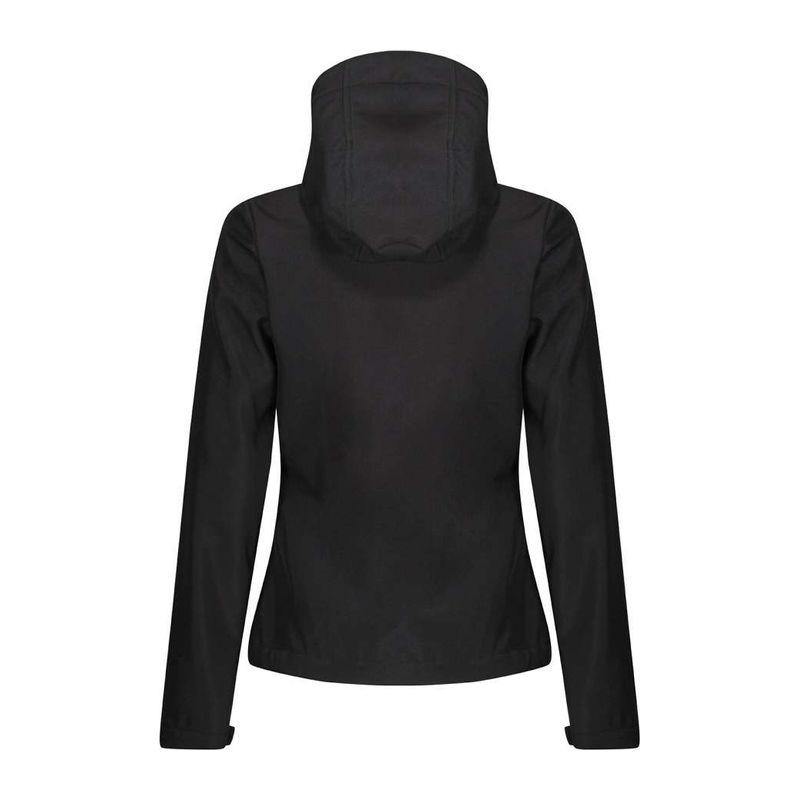 Jachetă softshell pentru femei, 3 straturi, Venturer Negru 14 ani