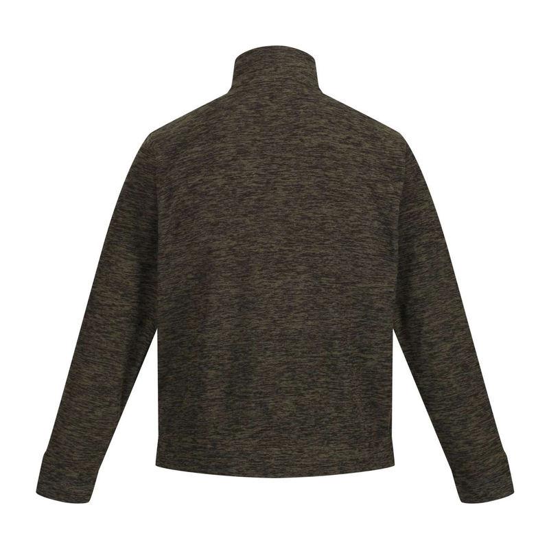 Jachetă polar cu fermoar pentru bărbați Thornly Dark Khaki Marl L