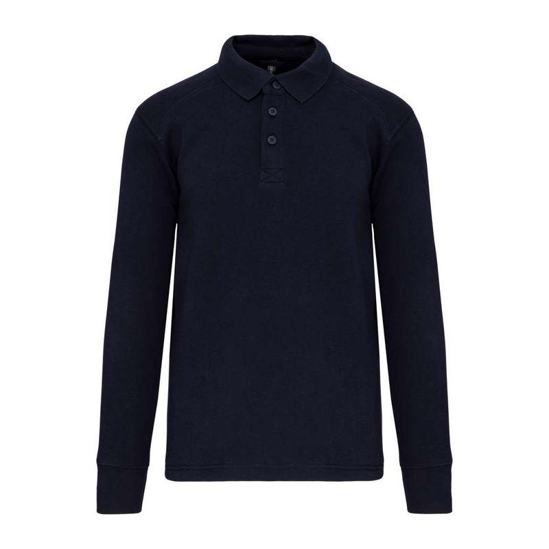 Bluză de lucru cu guler polo Navy Blue