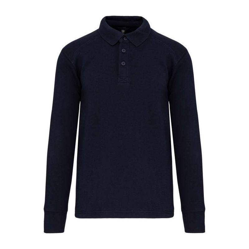 Bluză de lucru cu guler polo Navy Blue