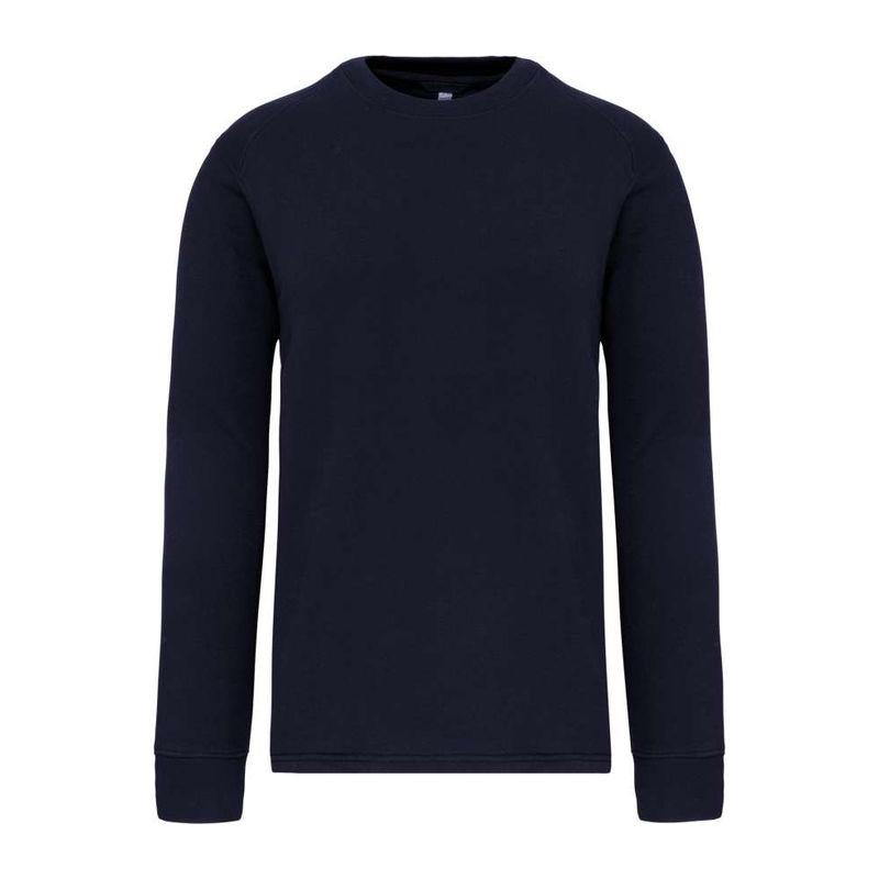 Bluză de lucru cu guler rotund Navy Blue