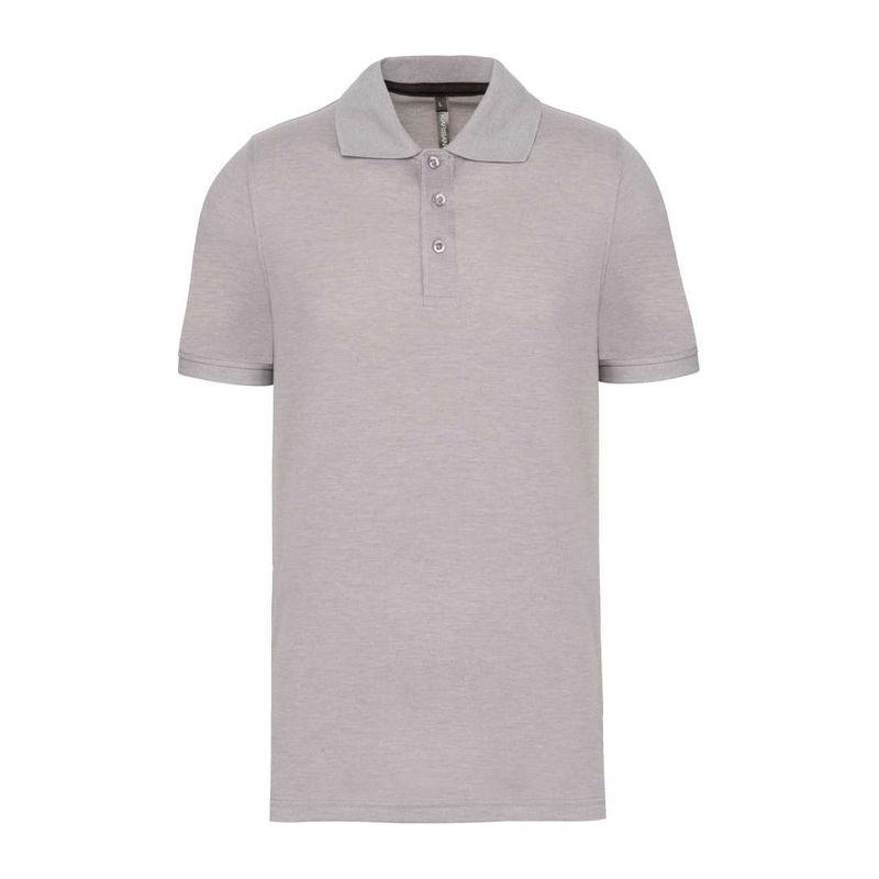 Tricou polo pentru bărbați, uz profesional Gri