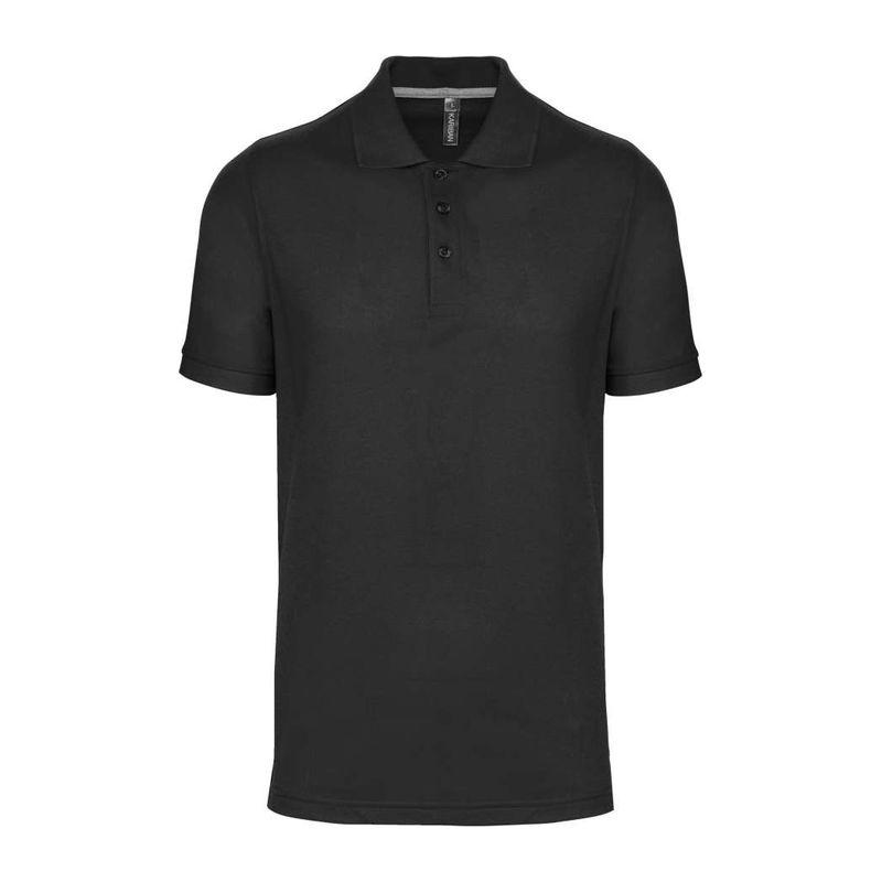 Tricou polo pentru bărbați, uz profesional Gri